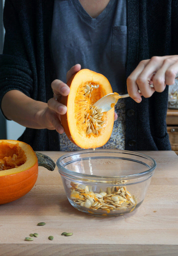 How to make Toasted Pumpkin Seeds