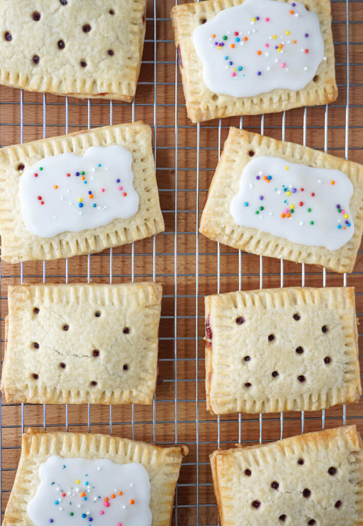 Simple homemade pop tarts by Baking For Friends