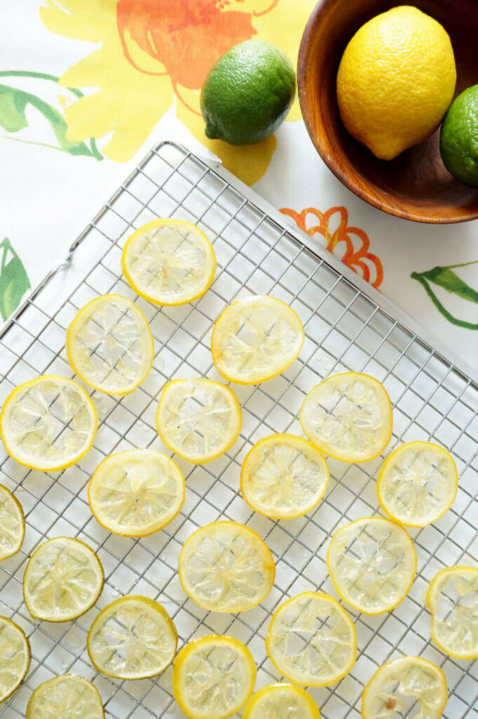 How to Make Sugared Lemons and Limes