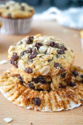 Classic Oatmeal Chocolate Chip Muffins