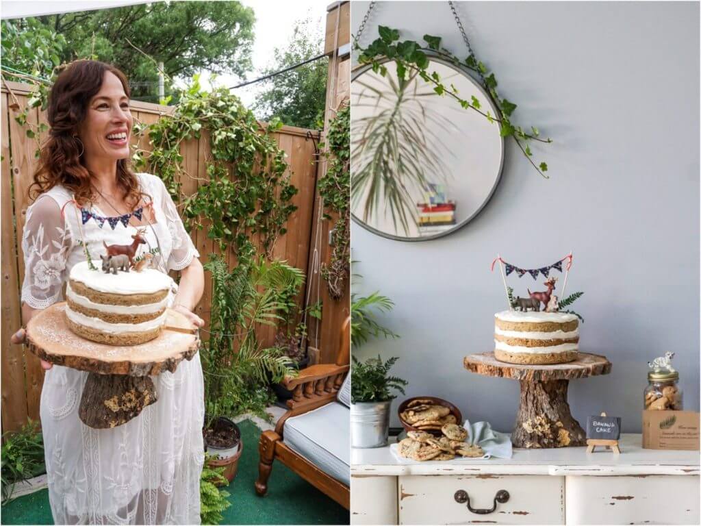Jungle Themed Baby Shower + Banana Cake to Remember