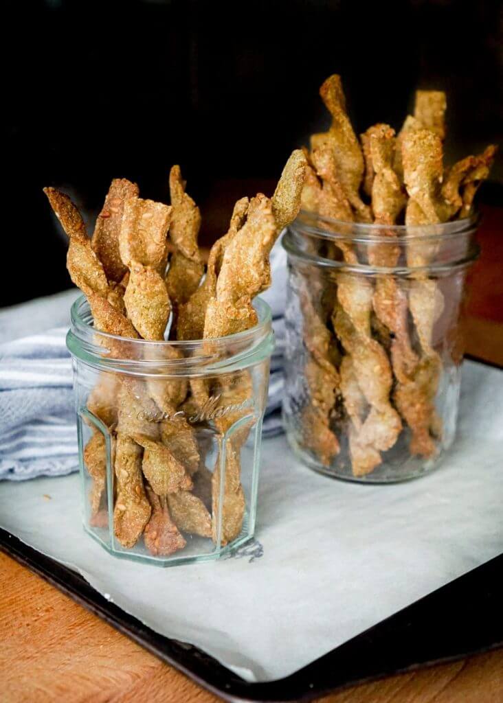 Lentil and Flax Seed Dog Biscuits