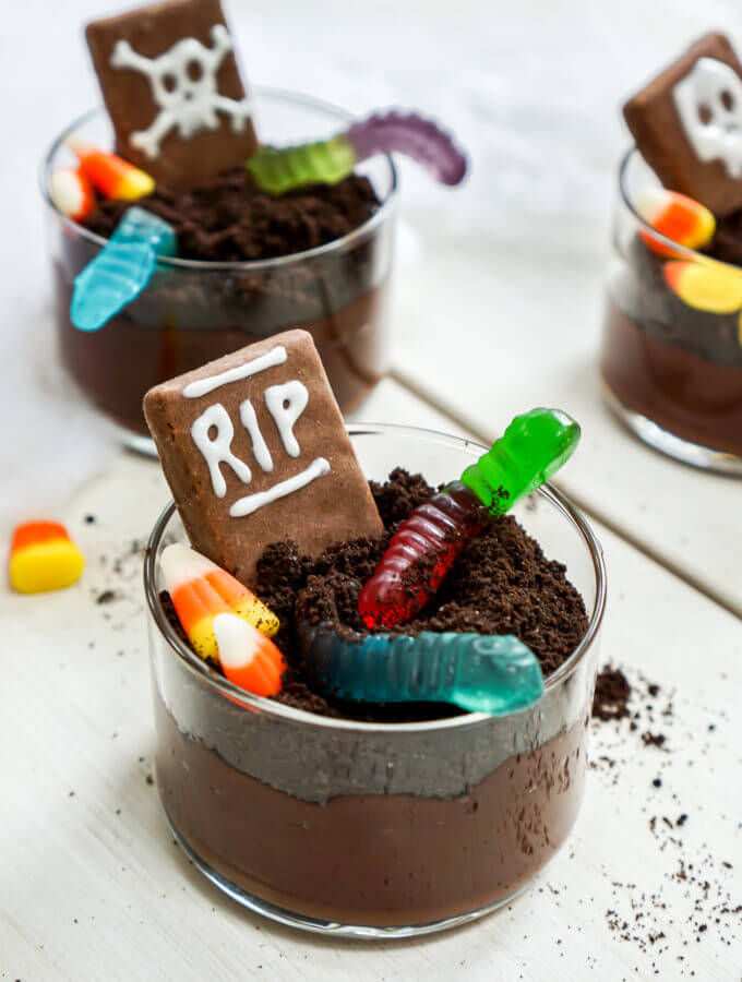 Chocolate Pudding Graves