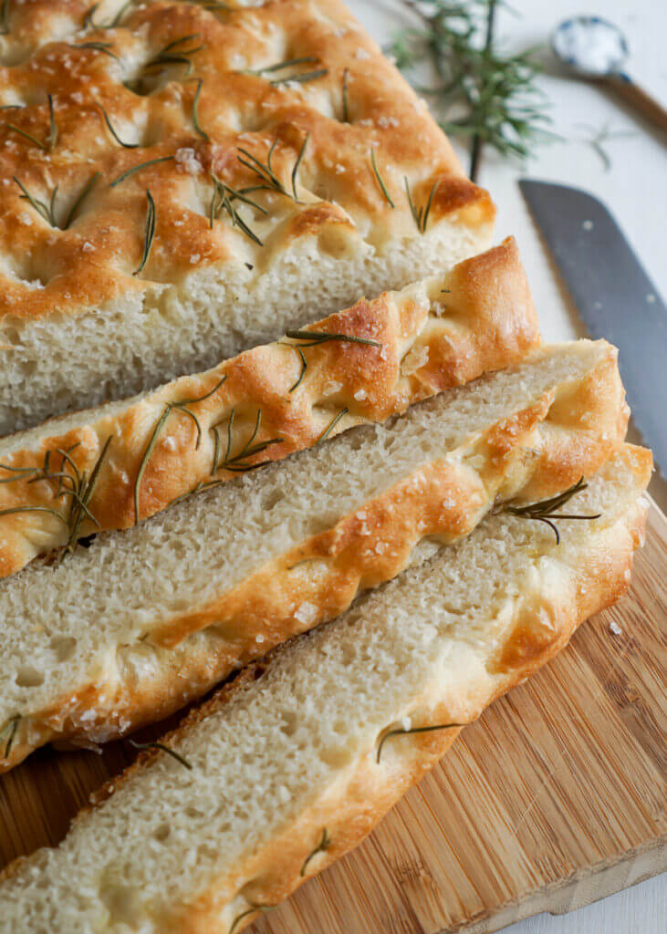 Homemade Rosemary Focaccia Bread 